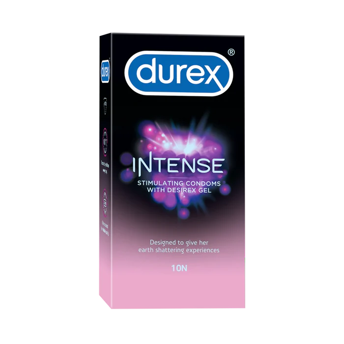 Durex Intense - 10 Condoms, 10s