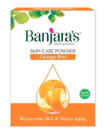 Banjara's Skin Care Powder - Orange Peel - 100g (5*20g)