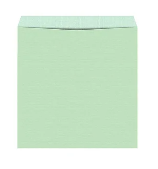 Ravi Envelope - Cloth Lined, Green, 14" x 10", 25 pcs