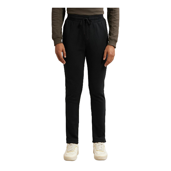 Jockey Men's Super Combed Cotton Rich Fleece Fabric Slim Fit Trackpants with Convenient Zipper Pockets