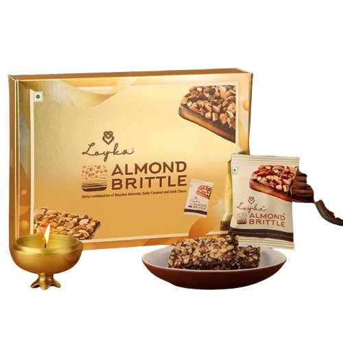 Loyka Almond Brittle Golden (6 pcs) Box