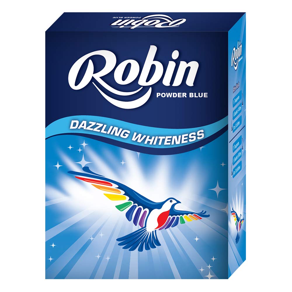 Robin Dazzling Whiteness Powder Blue