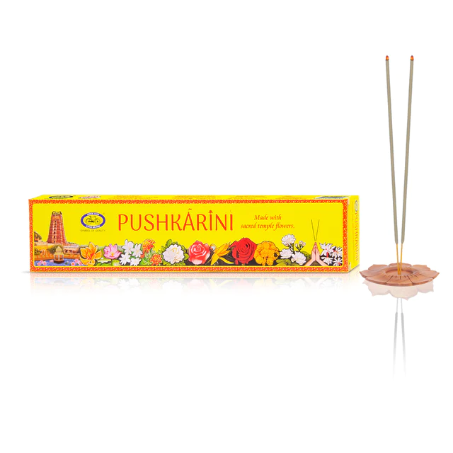 Cycle Pushkarini Dhoop Bathi - Made from Sacred Temple Flowers