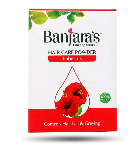 Banjara's Hibiscus Hair Care Powder - 100g (5*20g)