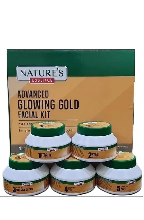 Nature's Essence Advanced Glowing Gold Facial Kit,1000g