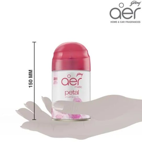 Godrej aer matic Petal Crush Pink Automatic Home Fragrances