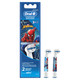 Oral-B Kids Replacement Heads with Marvel Spider-Man Characters (2 Brush Heads)
