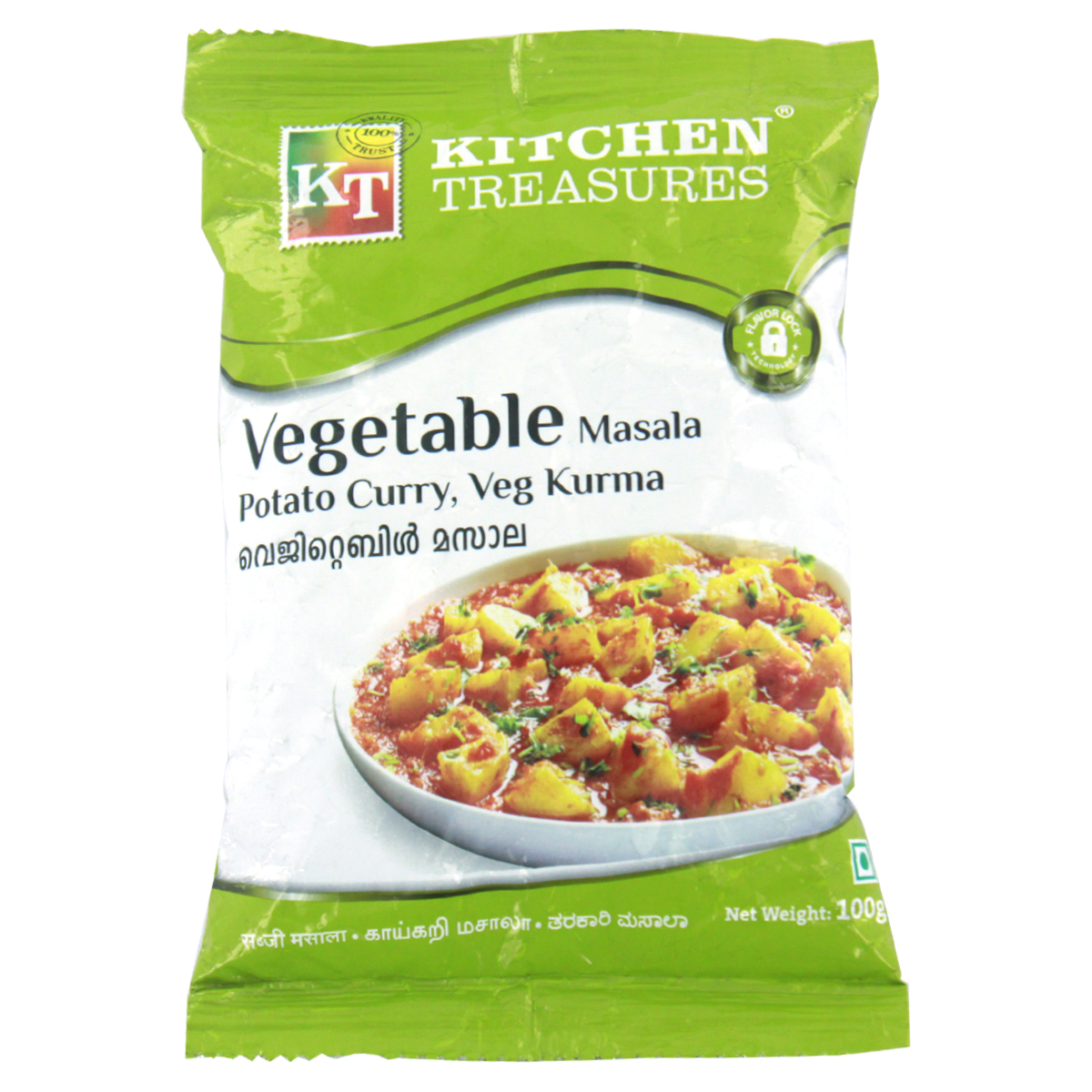 KT Vegitable Masala 100g