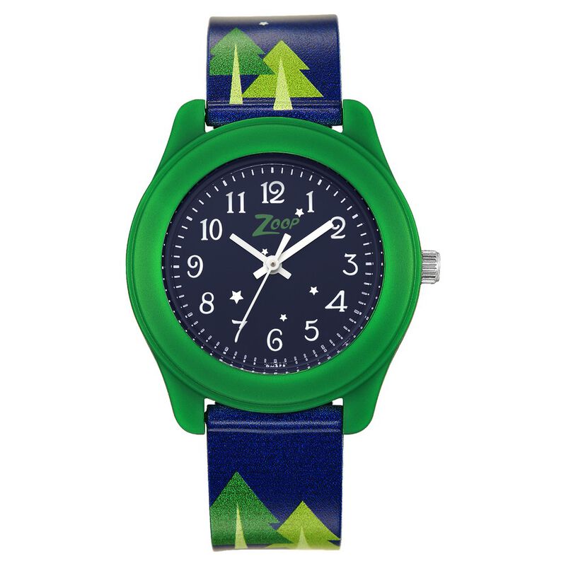 Outdoor life Blue Dial Plastic Strap for Kids