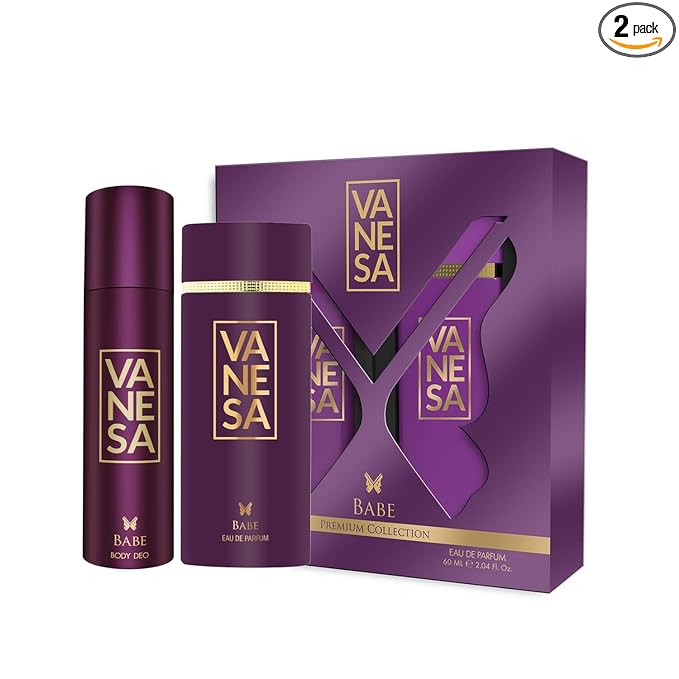 Vanesa  Gift Pack Premium Collection Body Deo + Perfume Long lasting fragrance For Women
