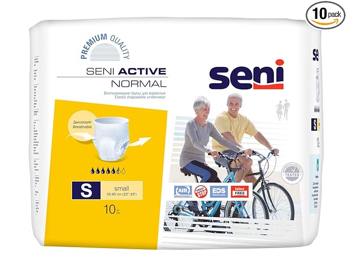 Seni Active Normal Adult Pull Ups|Pack of 10 Pieces (Small)