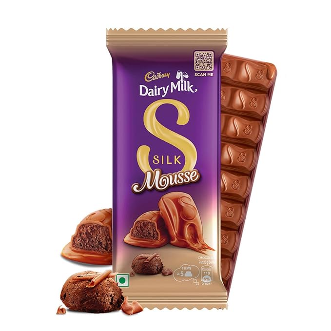 Cadbury Dairy Milk Silk Mousse Chocolate Bar, 50 g