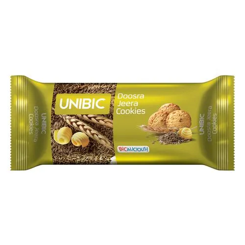 UNIBIC Doosra Jeera Cookies, 75 g PACK