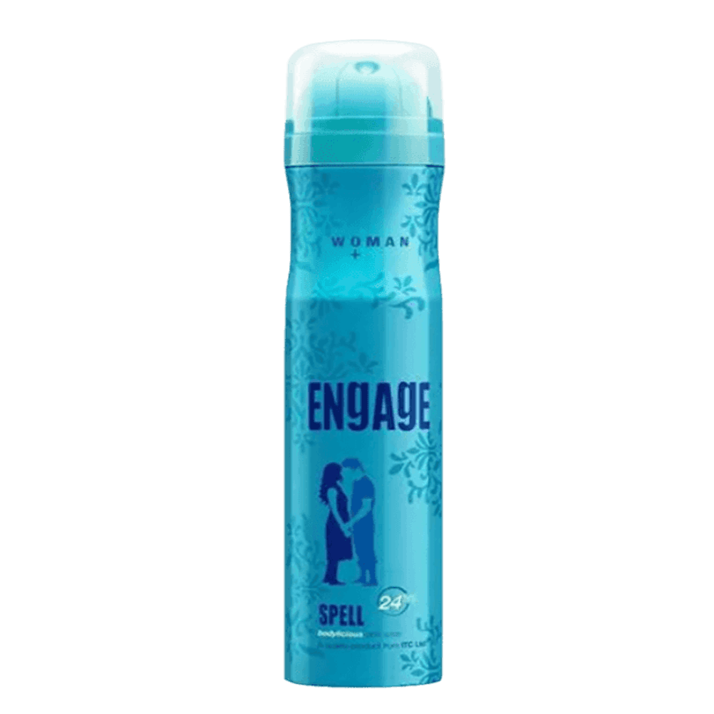 Engage Spell Deodorant For Women, 150 ml, Citrus & Fruity, Skin Friendly