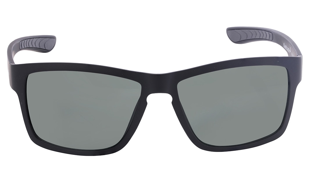 Black Square Men Sunglasses (P420GR1|58)