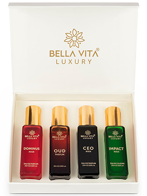 Bella Vita – Luxury Man Perfume Gift Set 4×20 ML