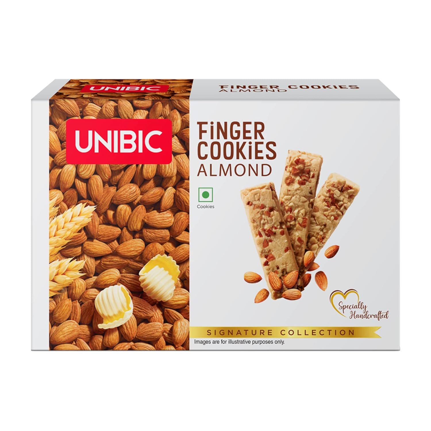 UNIBIC Cookies, Almond Finger Cookies,