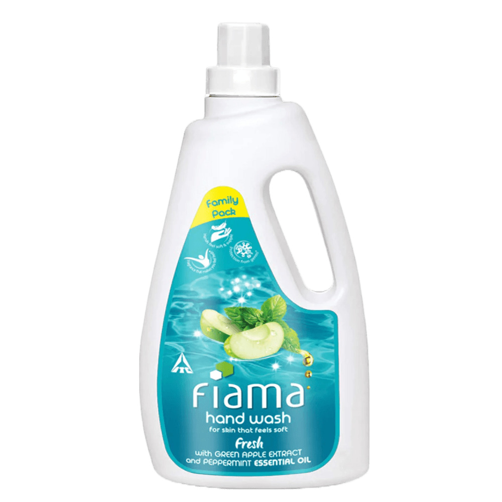 Fiama Fresh moisturising Handwash with Green Apple extract & peppermint essential oil, 1L