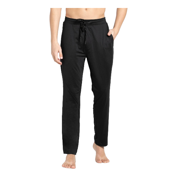 Jockey Men's Microfiber Elastane Stretch Slim Fit Trackpants with Zipper Pockets and Stay Fresh Treatment