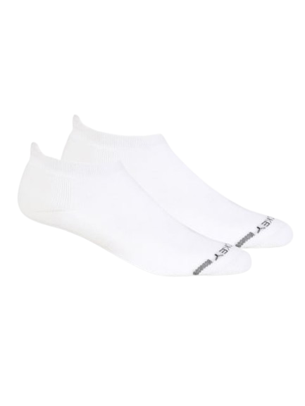 Men's Compact Cotton Stretch Low Show Socks with Stay Fresh Treatment - White(Pack of 2)