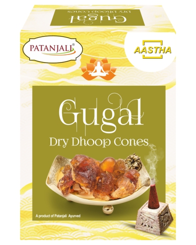Patanjali Aastha Gugal Dry Dhoop Cone
