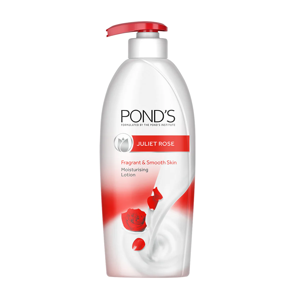 Pond's Juliet Rose Moisturising Body Lotion, For Smooth Skin