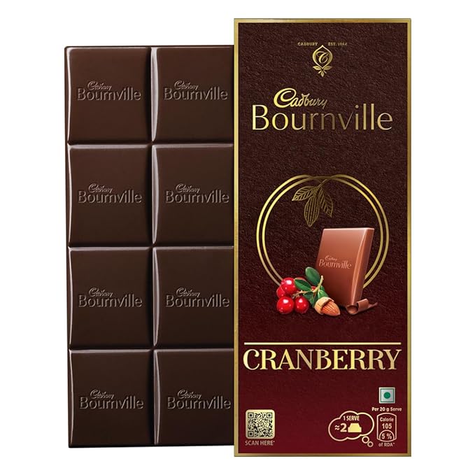 Cadbury Bournville Cranberry 80g