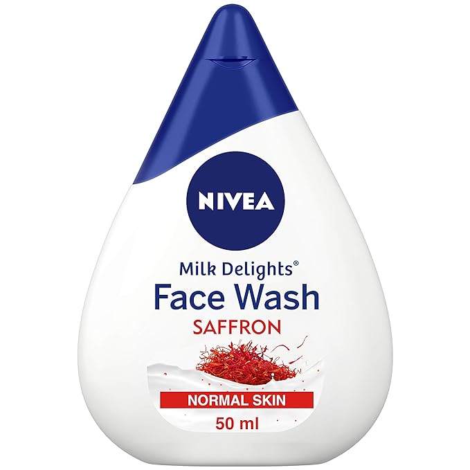 NIVEA Milk Delights Face Wash Precious Saffron For Normal Skin