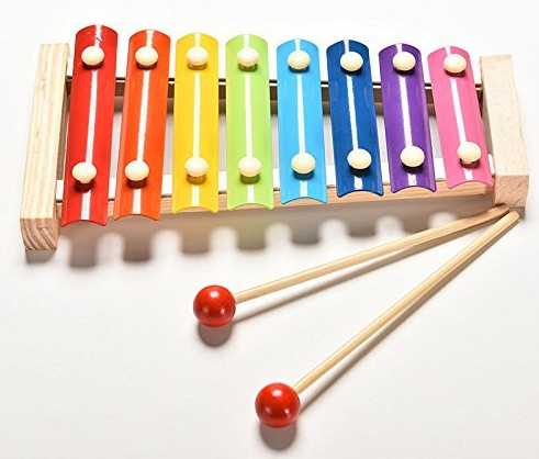 Wooden Toddler Xylophone Musical Instrument Toy - Shree Channapatna Toys
