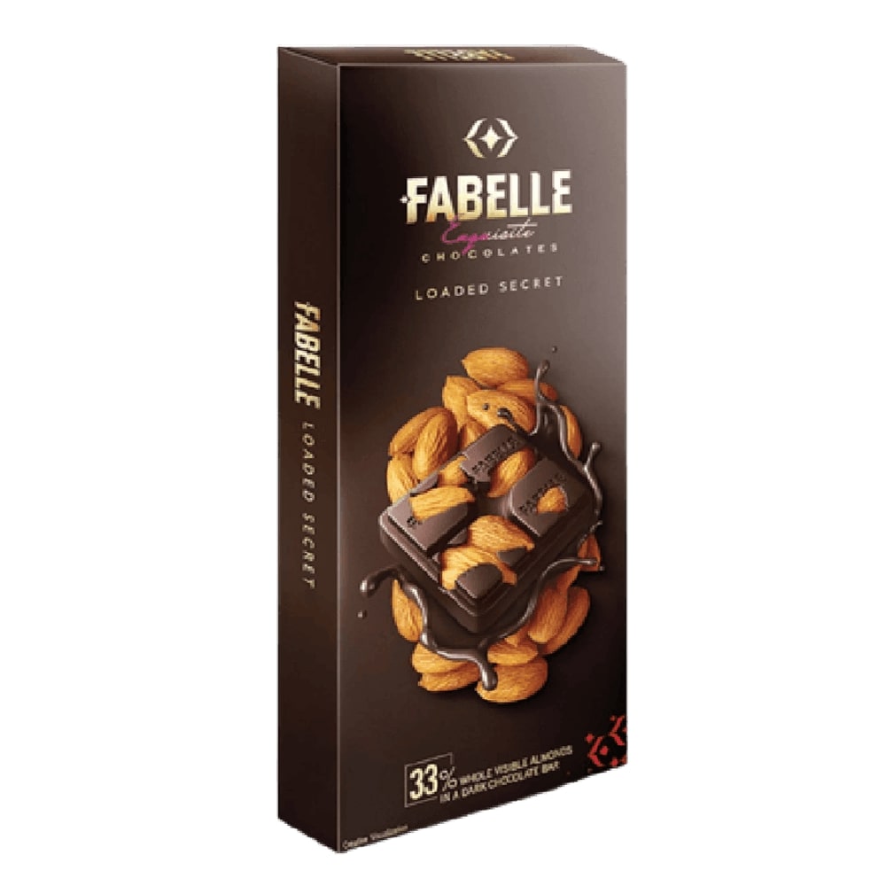 Fabelle Loaded Secret - Dark Chocolate 115 gm