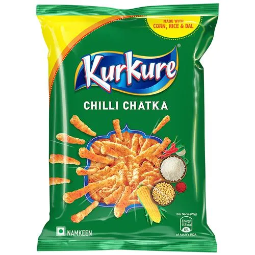 Kurkure Namkeen - Chilli Chatka Flavour