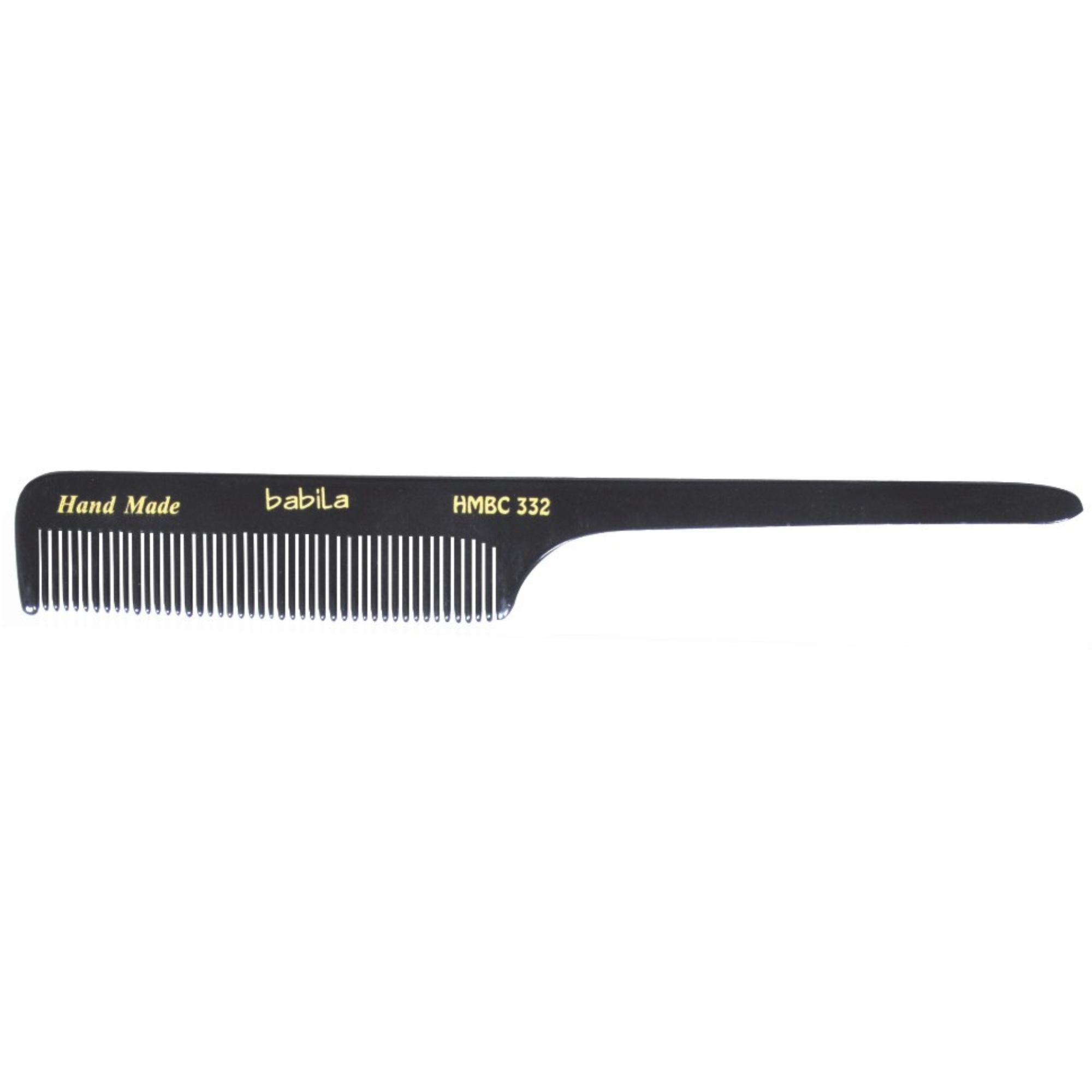 BLACK HANDMADE COMB (TAIL COMB) – HMBC-332