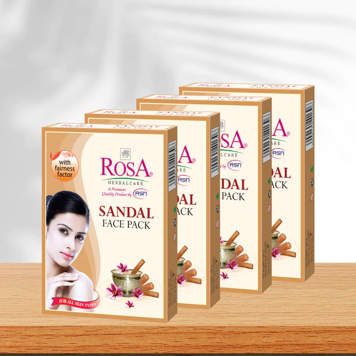 Rosa Sandal Face Pack Combo