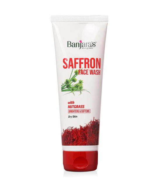 Banjara's Saffron Face Wash with Nut Grass