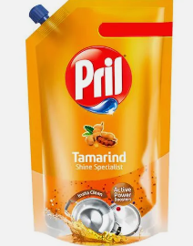 Pril Speckles Tamarind Dishwash Liquid Pouch -  110ml