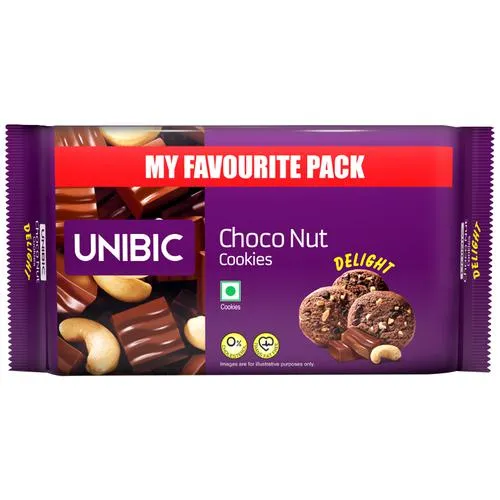 UNIBIC Choconut Cookies-300 g, My Favourite Pack,