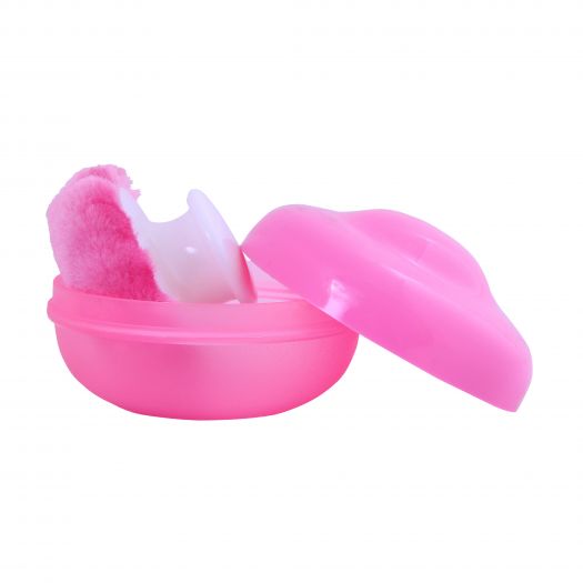 J L Morison Soft Touch Toy Powder Puff - Pink