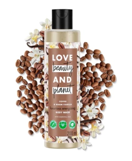 Love Beauty and Planet Coffee & Warm Vanilla Sulfate Free Body Wash - 200 ml