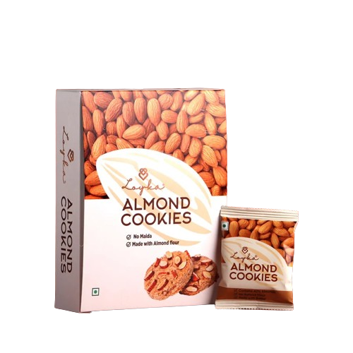Loyka Almond Cookies 12 pcs Box (No Maida)