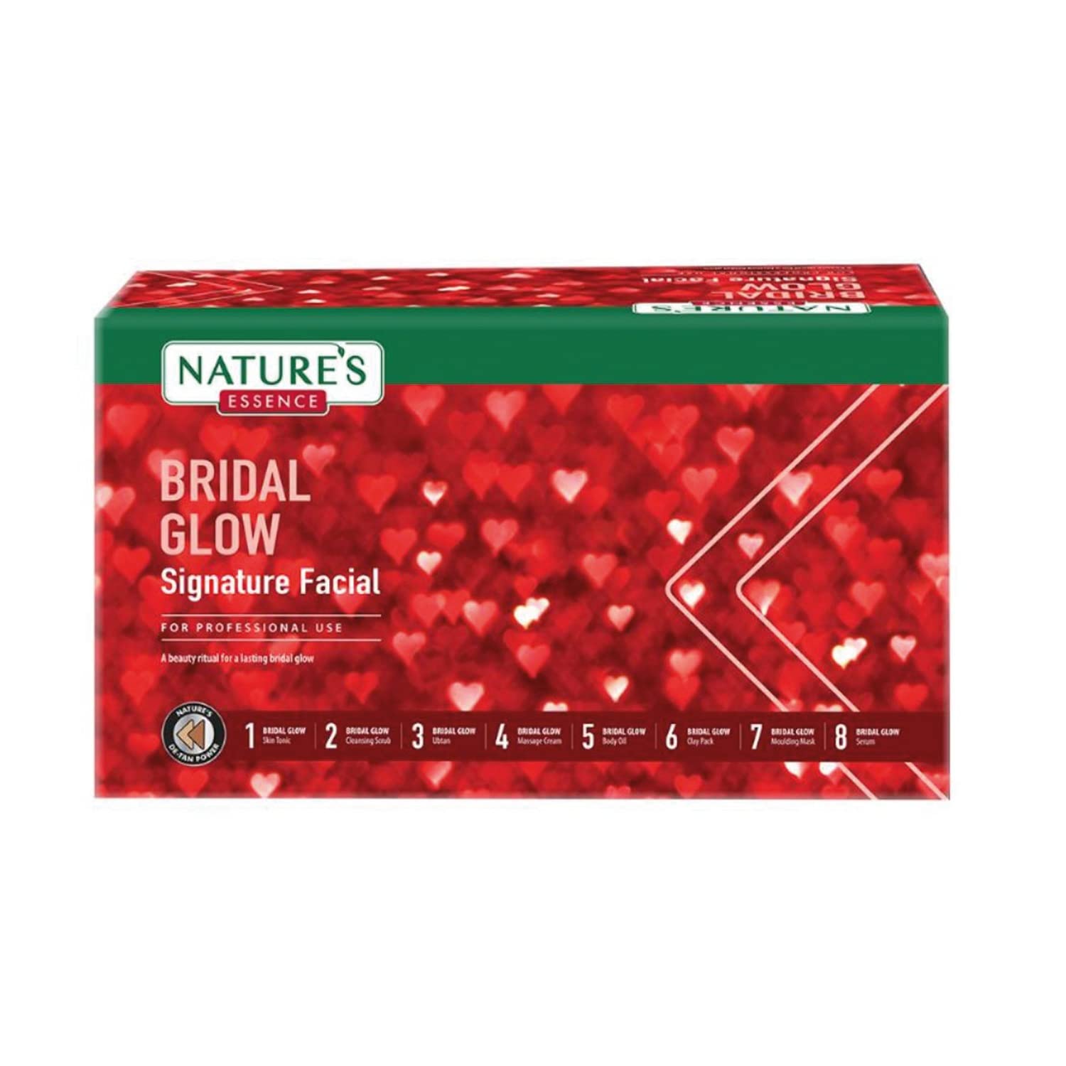 NATURE'S ESSENCE Bridal Glow Signature Facial Kit, A beauty ritual for a lasting bridal glow 6N Cream