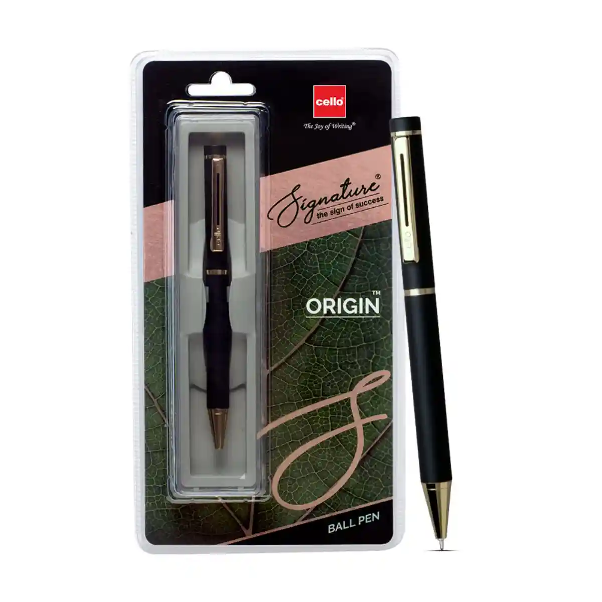 Cello signature origin ball pen 1bltr blue