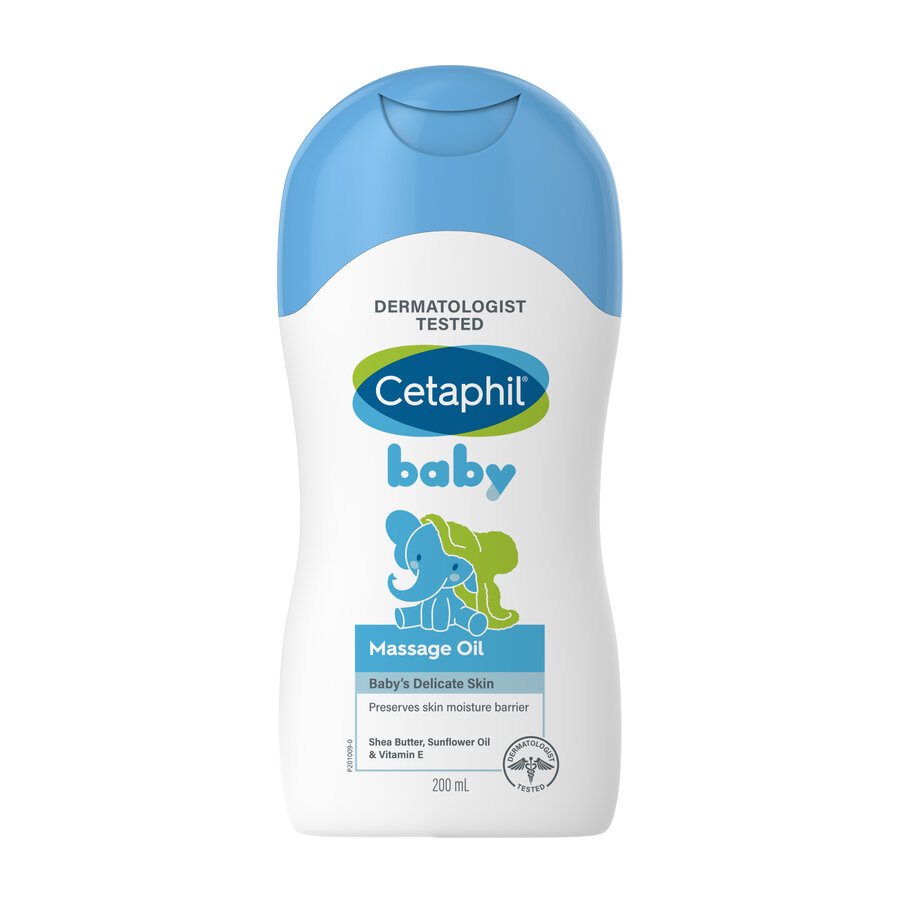 Cetaphil Baby Massage Oil, , White , 200 ml