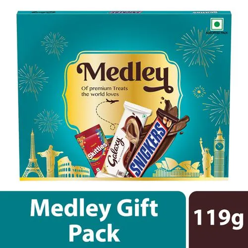 Medley Medley Premium Chocolate Gift Pack - Assorted Chocolates, 119 g