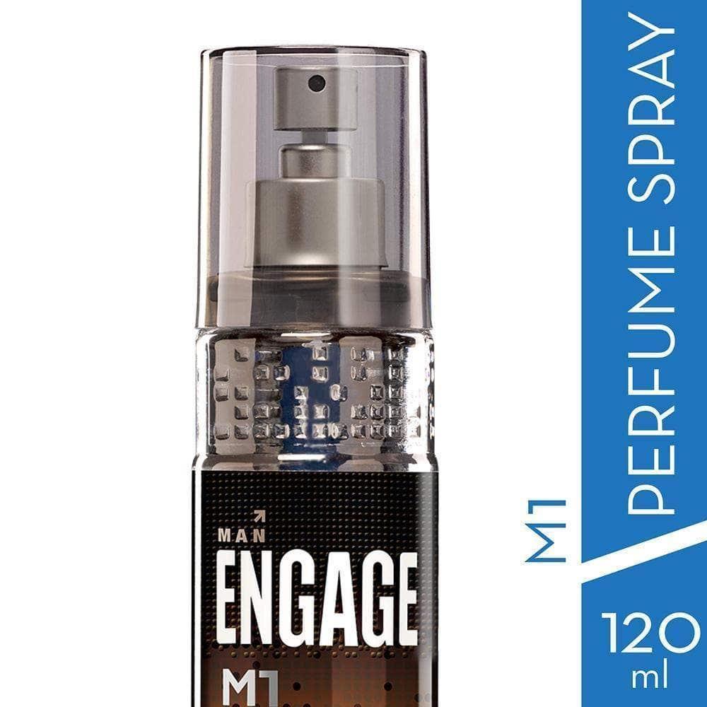 Engage M1 Perfume Spray For Men, 120ml, Citrus & Woody, Skin Friendly
