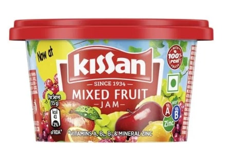 Kissan Mixed Fruit Jam - Delicious & Flavourful