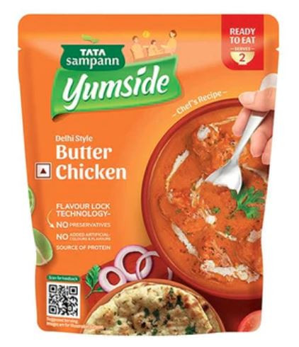 Yumside Delhi Style Butter Chicken | Ready to Eat Meal | 285g