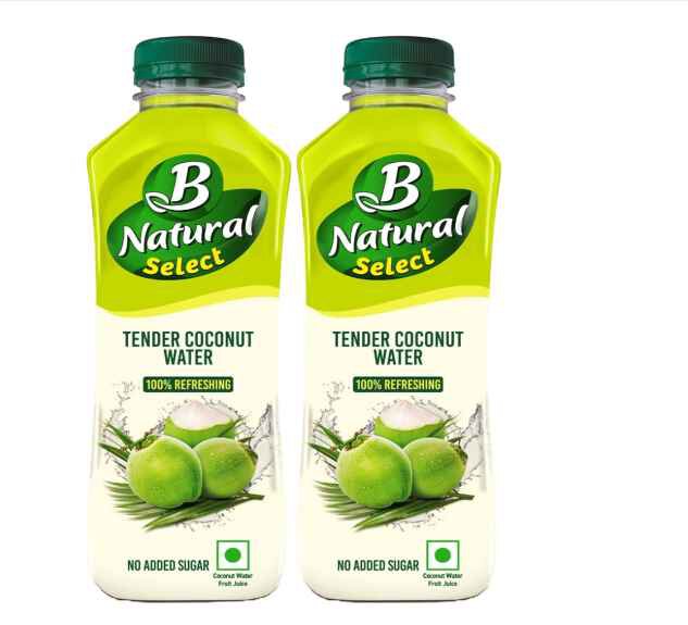 B Natural Select - Tender Coconut Water, 750ml X 2 bottles