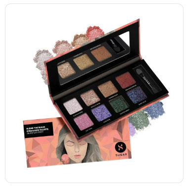 Sugar Blend The Rules Eyeshadow Palette - 01 Flawless