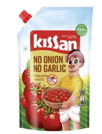 Kissan No-Onion No-Garlic Tomato Sauce