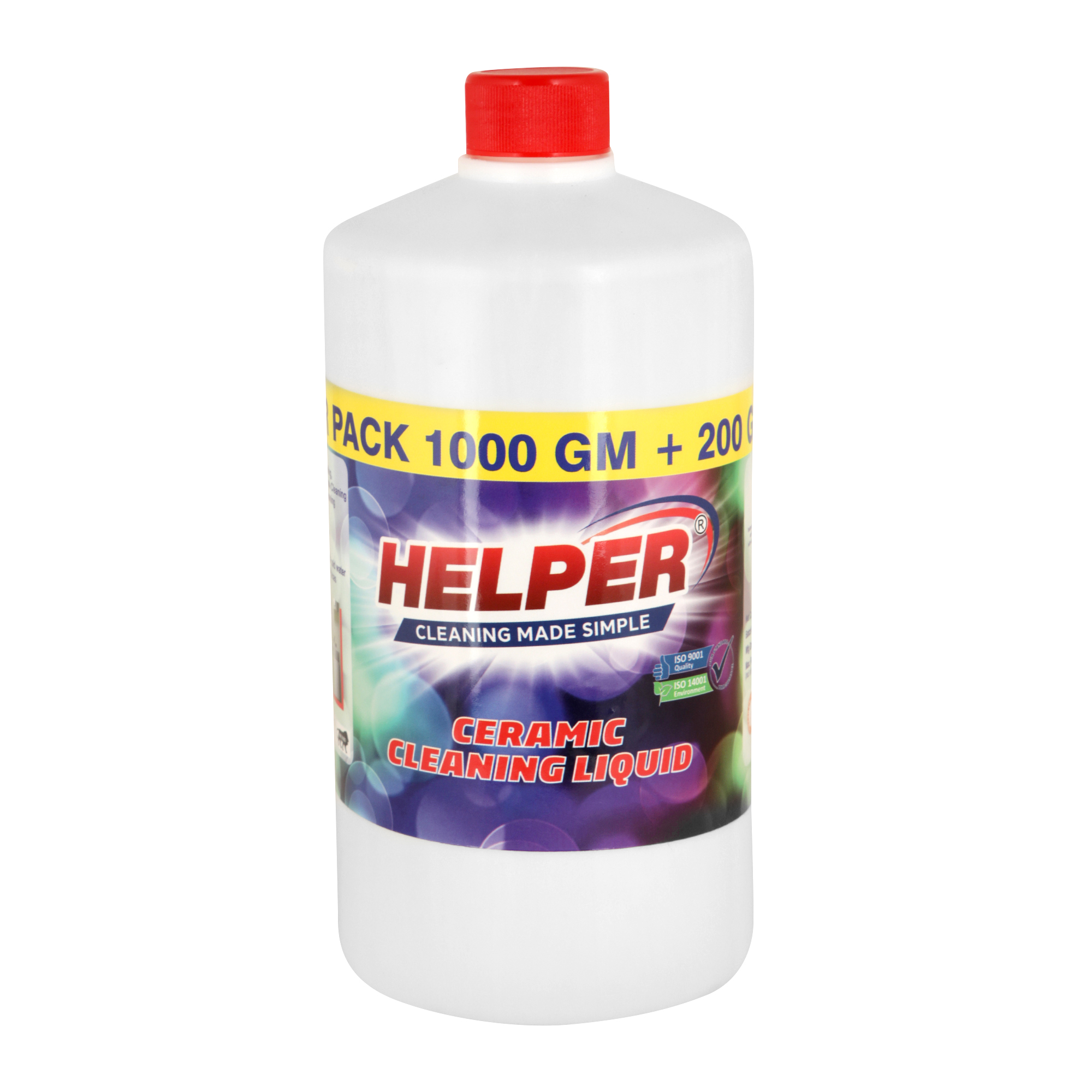 Helper Ceramic Cleaning Liquid, 1200ml Bottle
